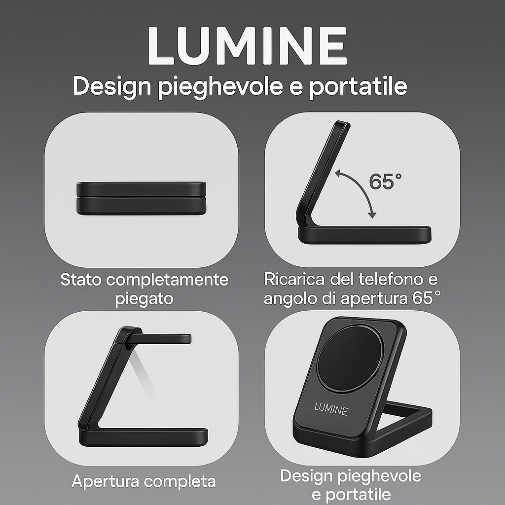 Lumine Caricatore wireless magnetico