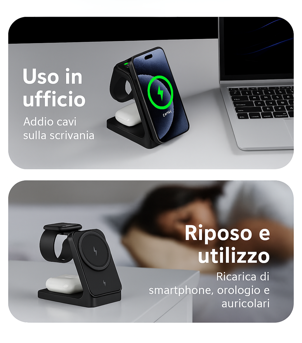 Lumine Caricatore wireless magnetico