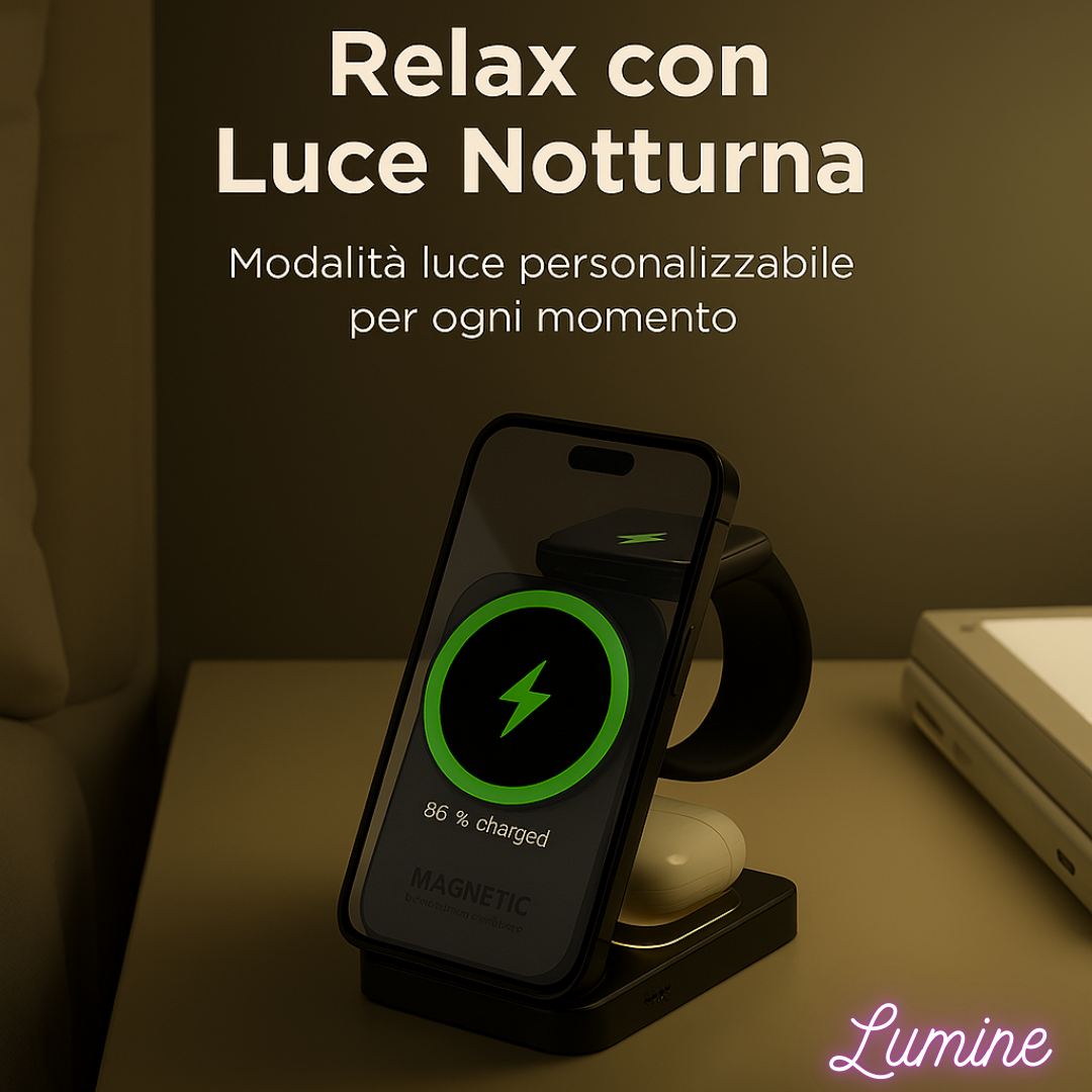 Lumine Caricatore wireless magnetico